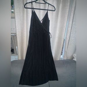 Woman’s black dress